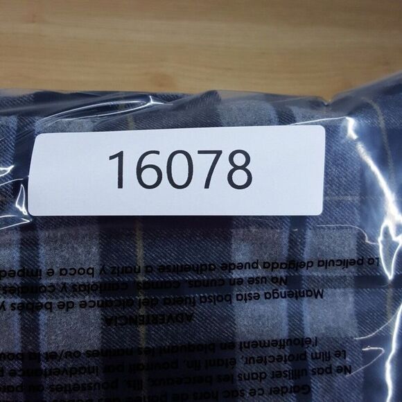 NORSE PROJECTS Shirt Mens Medium Gray Check Button Up CARSTEN FLANNEL $215 - Picture 11 of 11